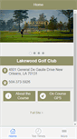 Mobile Screenshot of lakewoodgolf.com